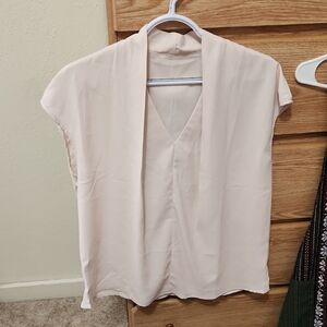 SHEIN Elegant Blush Blouse